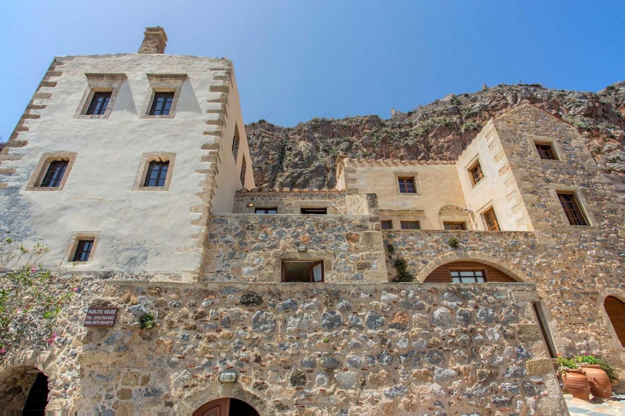 Pablito House-Seaview Monemvasia Nests Bagian luar foto