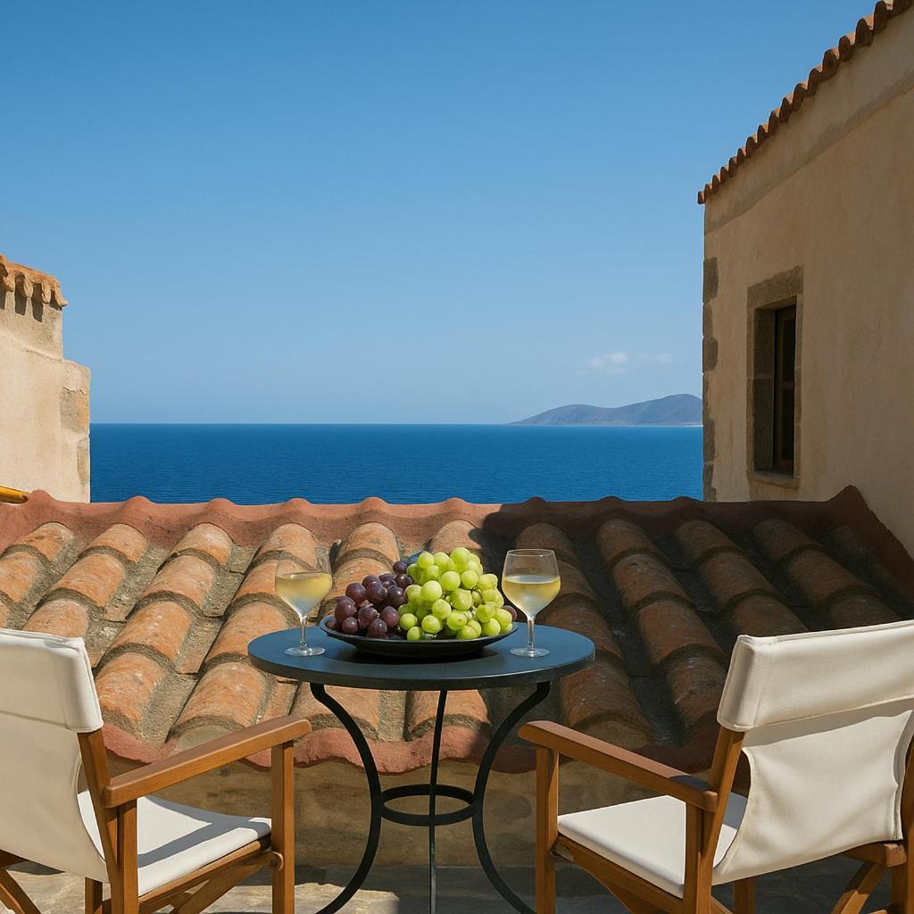 Pablito House-Seaview Monemvasia Nests Bagian luar foto