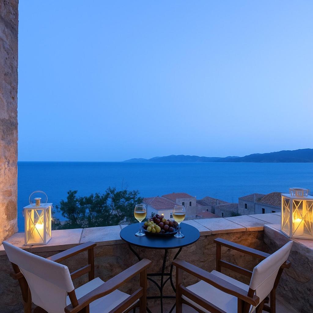 Pablito House-Seaview Monemvasia Nests Bagian luar foto