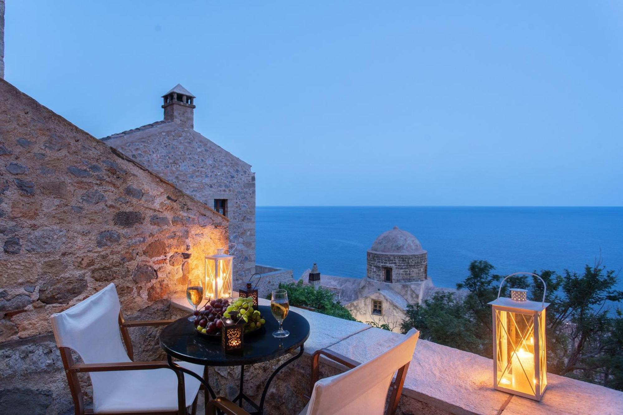 Pablito House-Seaview Monemvasia Nests Bagian luar foto